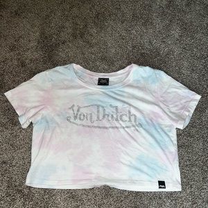 Von dutch crop tee